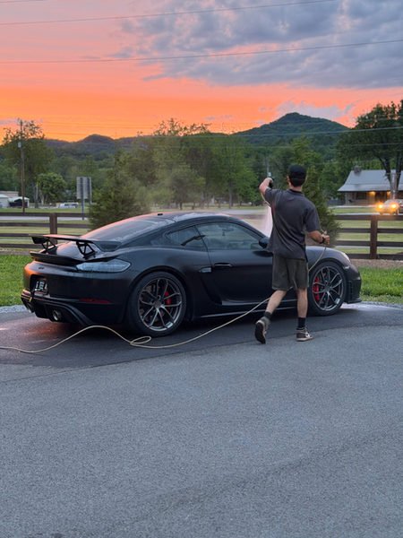 Porsche 718 GT4 by Knox Precision Detail